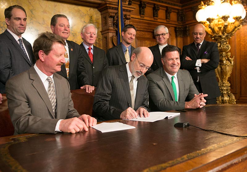 Governor Wolf signing PA House Bill 941